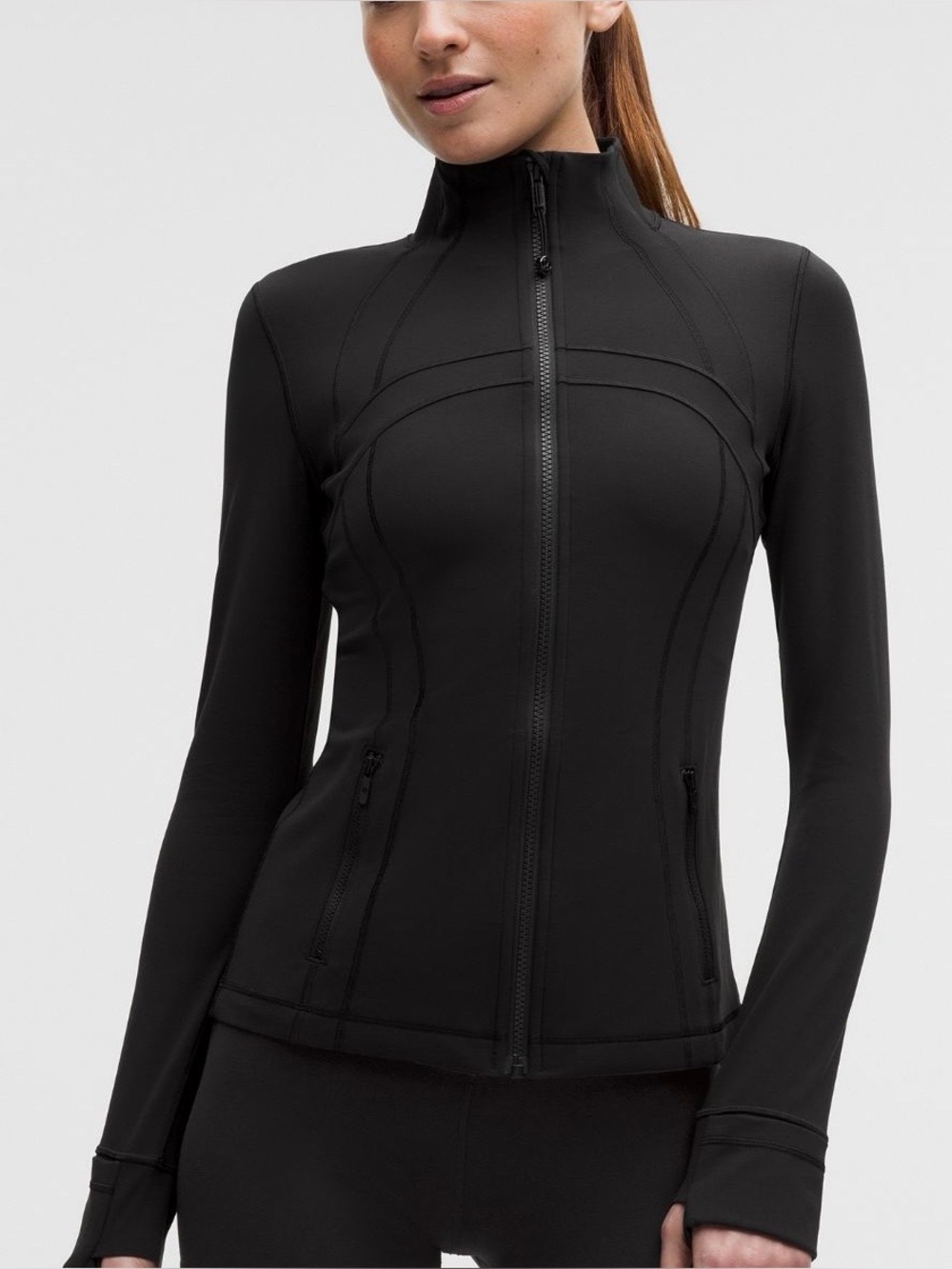 Lululemon Define Jacket Nulu, Black Full-Zip Jacket, Size 10